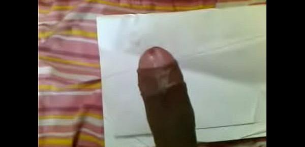  Indian cock with lots of sperm